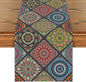 Artoid Mode Boho Bohemia Style Table Runner, Vintage Rustic Farmhouse Kitchen by ArtoidMode