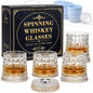 Spinning Whiskey Glasses, Rotating Glass, by DoIDTag