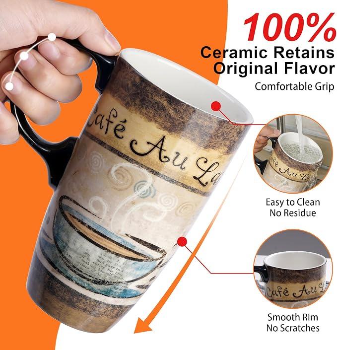 Topadorn 17oz Ceramic Travel Mug - Image 7