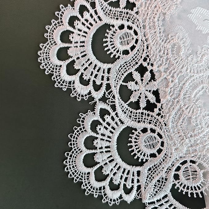 Coffee Tablecloth for Living Room Center Table Doilies Embroidery Lace - Image 4