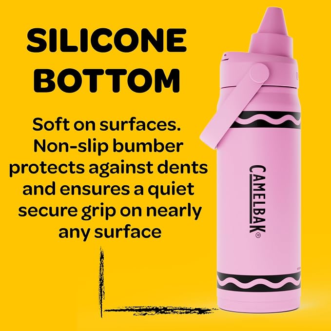 CamelBak Crayola Chug Stainless Steel Water Bottle 16oz, Mountain Meadow | - Image 7