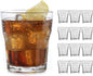 Libbey Gibraltar DuraTuff Drinking Glass Drinking Cup Set, Iconic Heavy Base by Libbey