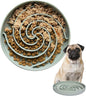 Bifeaw Slow Feeder Dog Bowls, Dishwasher Microwave Safe Silicone Puppy Puzzle by Bifeaw