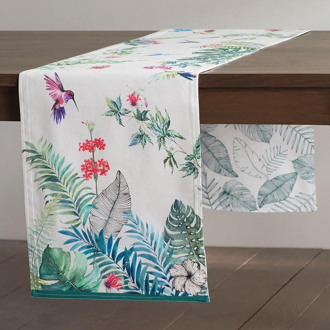 Maison d' Hermine Table Runner 100% Cotton 14.50" x 72" | Table Runners 72 - Image 8