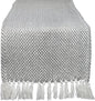 DII Woven Basics Collection 100% Cotton Knit Table Runner by DII