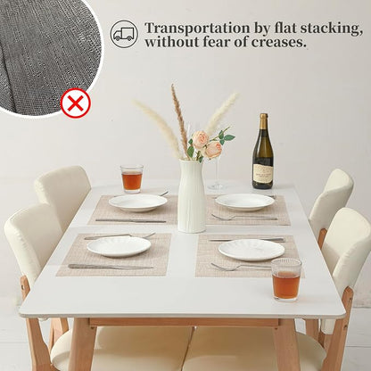 Leetaltree Beige Placemats Set of 20 - Image 6