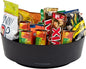 Mind Reader Snack Carousel, Countertop Organizer, Snack Tray, Condiment Holder by MindReader