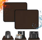 Heat Resistant Mats for Countertop - Fireproof 15x18 in Heat Resistant Mats for Air Fryer - Kitchen Countertop Protector for Air Fryer, Coffee Maker, Stand Mixer, Toaster, Oven 2PCS - Brown