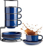 Gomakren 6oz Cappuccino Cups Set of 4 by Gomakren