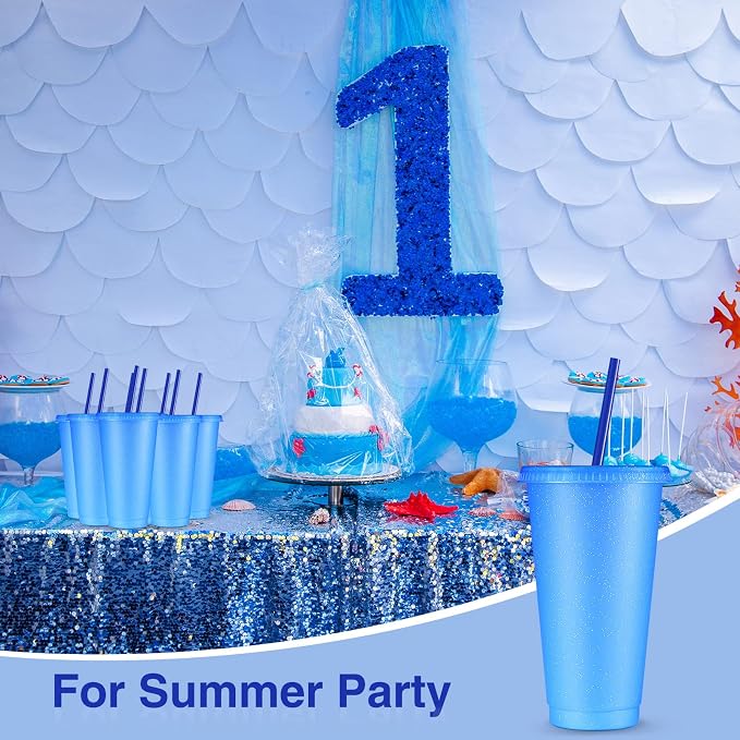 Amyhill 12 Pcs Reusable Glitter Cups - Image 5