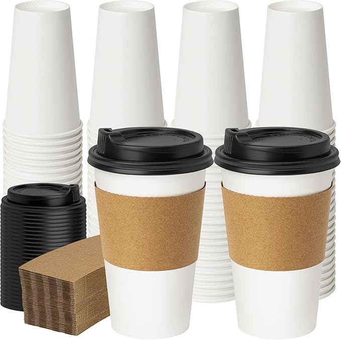 YEEHAW 16 oz 50 Pack Coffee Cups by YEEHAW