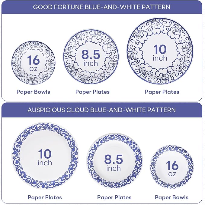 16oz Paper Bowls 30 Count, Disposable Bowls Soak Proof and Microwaveable - Image 7