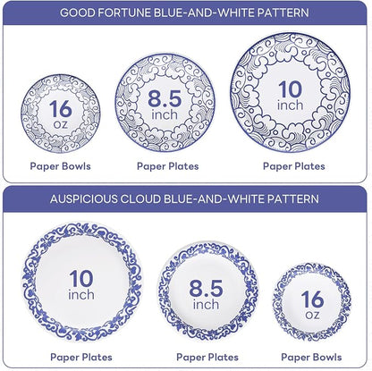 16oz Paper Bowls 30 Count, Disposable Bowls Soak Proof and Microwaveable - Image 7