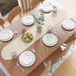 Encasa XO Dining Table Runner, Handmade Ribbed Cotton 12"x54" Off White | 100% by EncasaXO