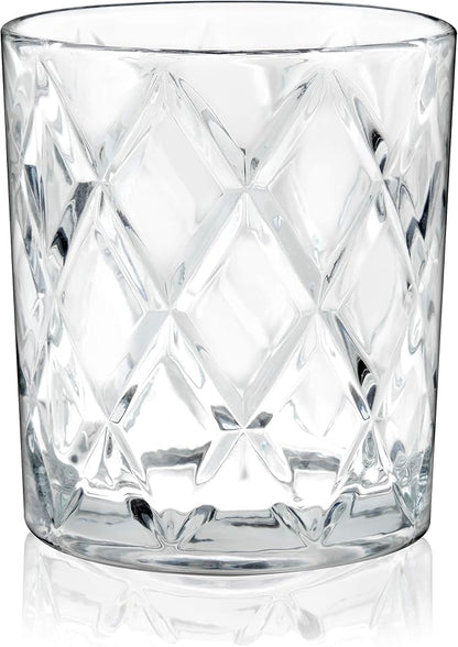 True Diamond Crystal Scotch Bourbon Whiskey Glasses, Old Fashioned Glasses - Image 6