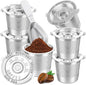 6 Pack Reusable K Cups Coffee Pods by Nessus