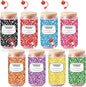 Sliner 8 Pcs Teacher Glass Cups Back to School Gifts Tumbler by Sliner