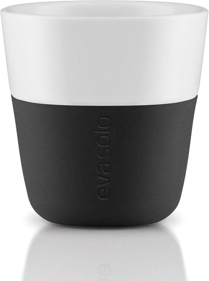 Eva Solo | 2 Espresso Tumbler Mugs | 3 oz Porcelain Coffee Cup Tumblers - Image 2