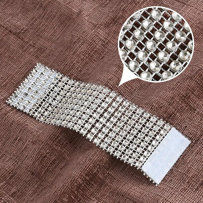 Accmor 50pcs Napkin Rings, DIY Decoration - Image 2