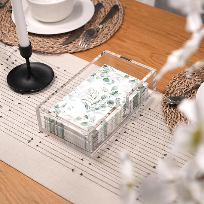LotFancy Napkin Holder, Acrylic Napkin Holder - Image 5