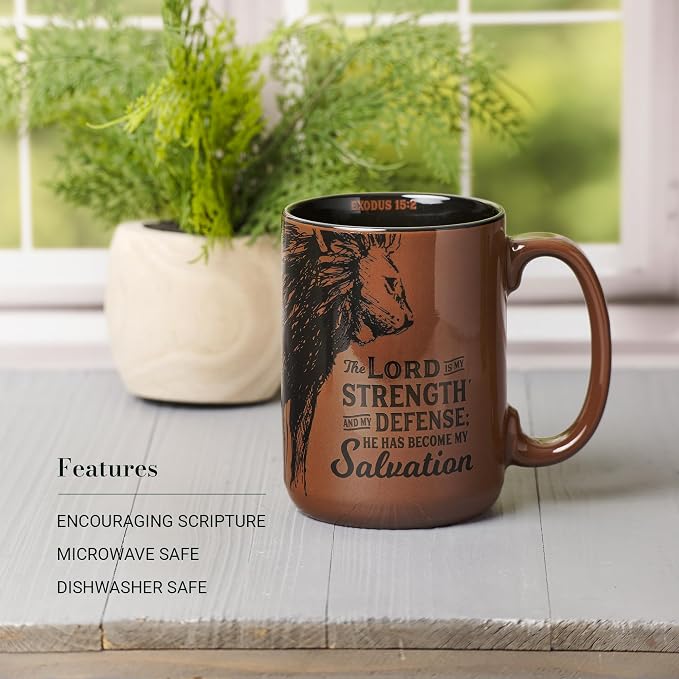 Christian Art Gifts Large Inspirational Ceramic Microwave & Dishwasher Safe - Image 4