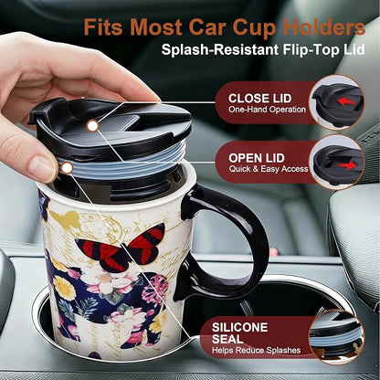 Topadorn 17oz Ceramic Travel Mug - Image 3