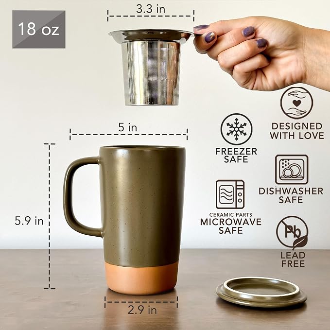 Mora Ceramics Large Tea Mug - Image 3