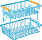 2 Tier Fruit Basket for Kitchen Counter by Unknown