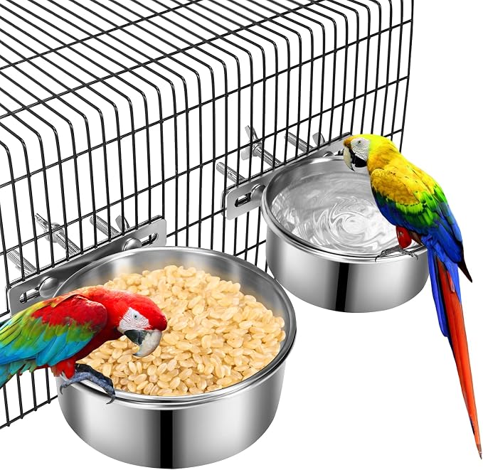2 Pcs Small Dog Food Water Bowl - Image 5