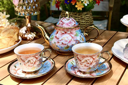 20 Pieces Porcelain Tea Set - Image 5