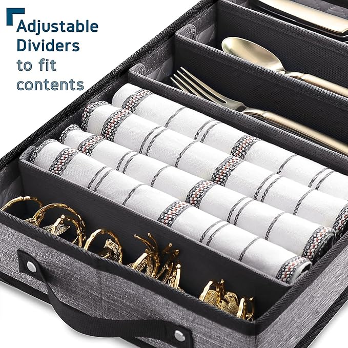 Flatware & Utensil Storage, Durable Silverware Storage Box - Image 4