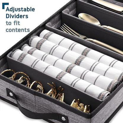 Flatware & Utensil Storage, Durable Silverware Storage Box - Image 4