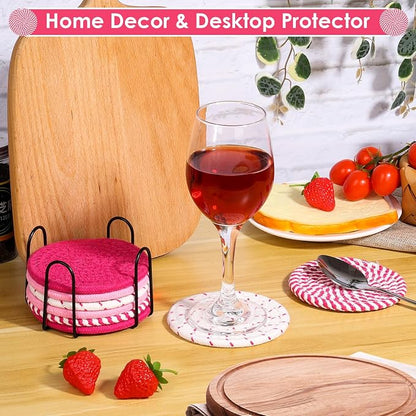 8 Pack Coasters for Drinks Absorbent - Image 3