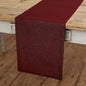 Solino Home 100% Pure Linen Table Runner Red, Athena 14 x 156 Inch Long | Table by SolinoHome