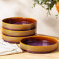 7.5" Ceramic Pasta Bowls Set of 4, Salad Bowls | Versatile Serving Bowls by TheTerra