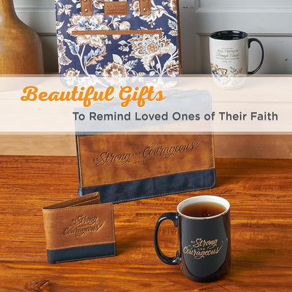 Christian Art Gifts Large Coffee & Tea Inspirational Scripture Mug - Image 6