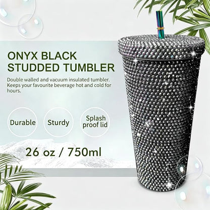 26oz Bling Rhinestone Tumbler - Image 2