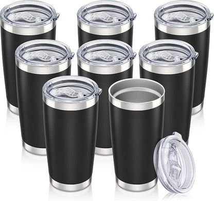 20 oz Tumbler with Lid Stainless Steel Insulated Tumblers Bulk Cups Mug | by Orebigo