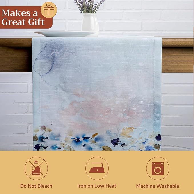 Maison d' Hermine Table Runner 100% Cotton 14.50" x 108" | Table Runners 108 - Image 5