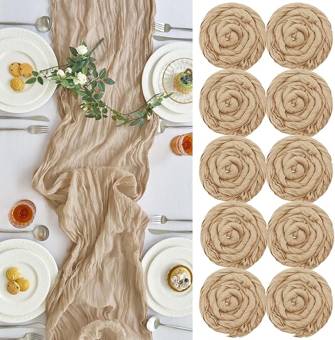 IVAPUPU Nude Table Runner 120 Inches by IVAPUPU