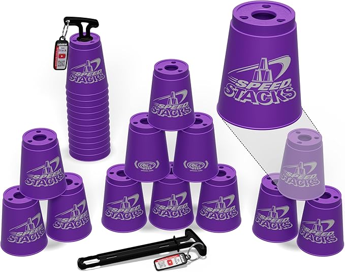 Speed Stacks | Official Sport Stacking Set, Low Friction | WSSA Approved by SpeedStacks