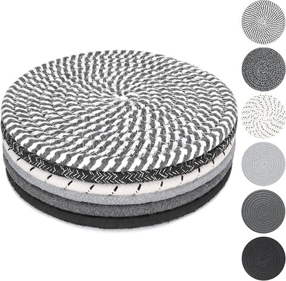 8 Inch Trivets for Hot Dishes, Hot Pots and Pans, Large Coaster for Kitchen by KITLAB