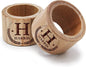 The Wedding Party Store Custom Personalized Wood Napkin Rings by MyPersonalMemories