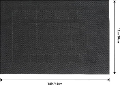 Leetaltree Black Frame Placemats Set of 24 - Image 9