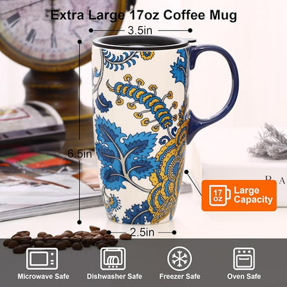 Topadorn 17oz Ceramic Travel Mug - Image 8