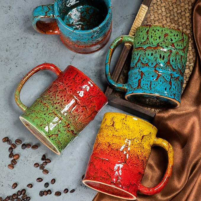 Coffee Mug, 20 Oz Coffee Cups Ceramic Tea Cup Large Coffee Mug - Image 4