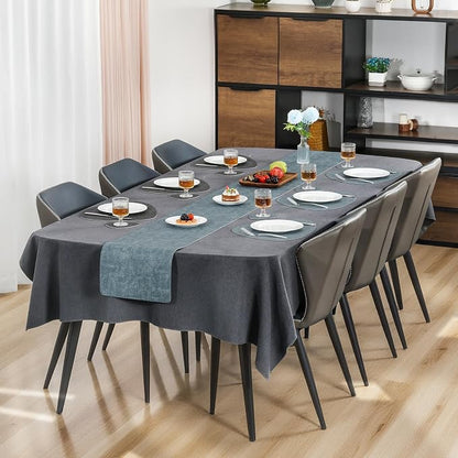 Faux Leather Placemats Set of 4, Dual Sided - Image 6