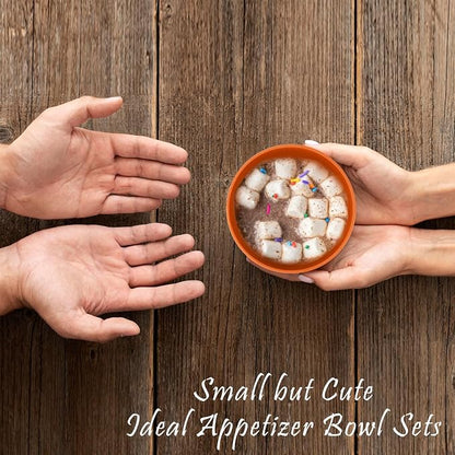 wheat straw small bowls 10oz set of 8 - Image 5