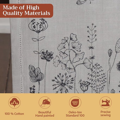 Maison d' Hermine Table Runner 100% Cotton 14.50" x 72" | Table Runners 72 - Image 3