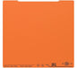 BIQU CryogripPro Frostbite Matte Orange Cold Build Plate for Prusa MK4/MK4S/MK3/MK3S/CORE One/CORE One+ 3D Printers 254.5x241.5MM Double-Sided Upgrade Room Temperature Print Removable Surface Platform